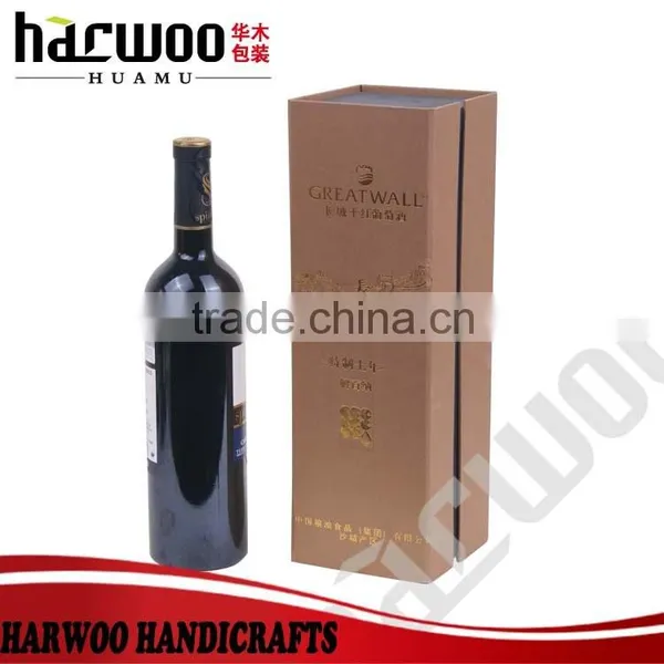 Custom Unpainted Solid Wooden Wine Box photo-4