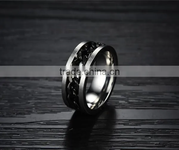 2016 New Man Accessories Stainless Steel Ring Fashionable Gay Ring Men photo-3