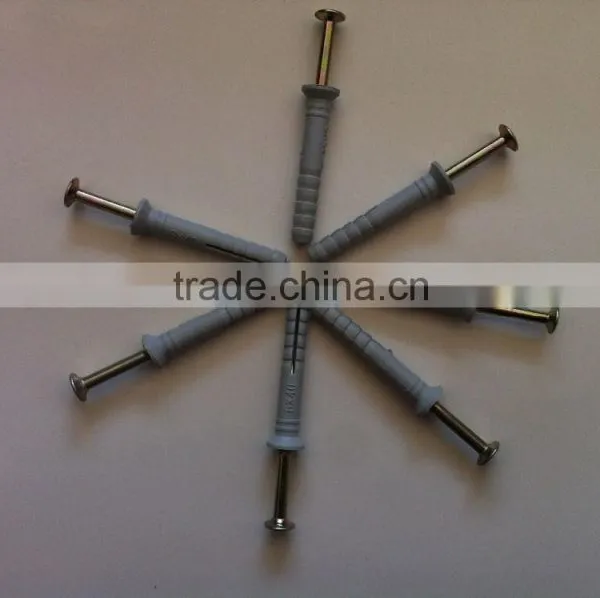 Nylon Fixing Anchor With Nail Screw
