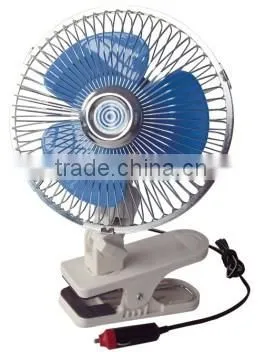 DC 12V /24V Deluxe 8'' Oscillating Car Fan With Gimbal Clip (WIN-106) photo-2