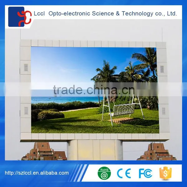 High Resolution Electronic Video Square Full Color Rgb P10 Outdoor Led Module photo-5