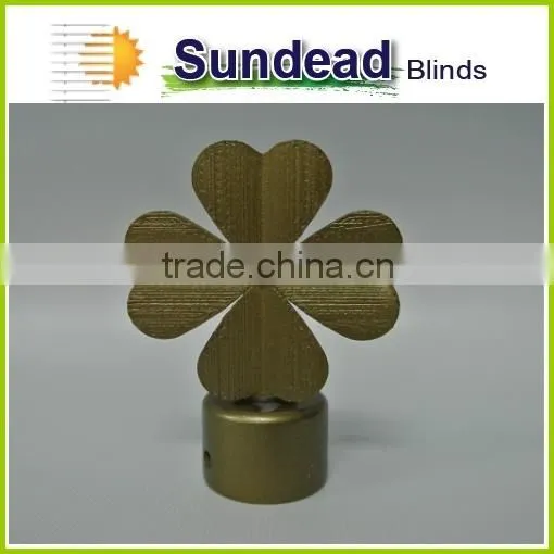 Designer Curtain Pole Curtain Accessory Copper Silver for Wholesale Curtain Finial photo-3