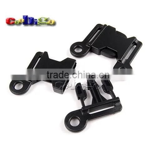 1" Webbing Woven Tape Sewing Side Release Buckle Plastic for Backpack Straps #FLC411-25B photo-2