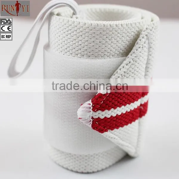 Gym Custom Crossfit Sports Cotton Wrist Wraps photo-4