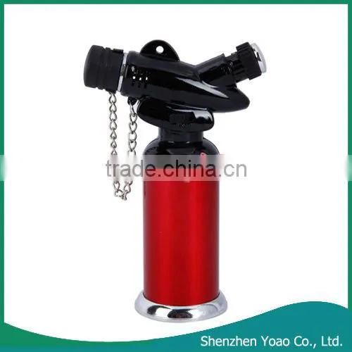 Stylish Refillable Butane Gas Jet Flame Torch Lighter