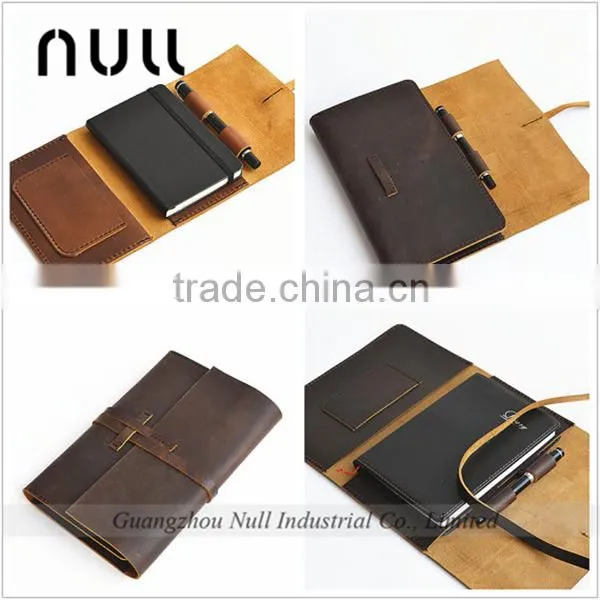 Vintage Style Leather Notebook , Diary , Account Book Cover Wallet photo-5