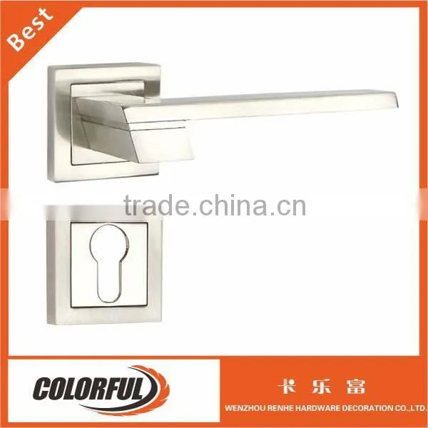 Satin Solid Stainless Steel Indoor Lock photo-2