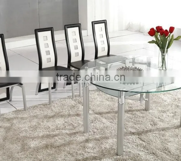 modern round cafeteria table and chair