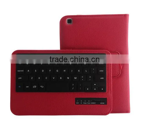 New Arrivals Cheap Leather Case + Bluetooth Keyboard for SAMSUNG Galaxy Tab 3 8.0 T311 T310 photo-2