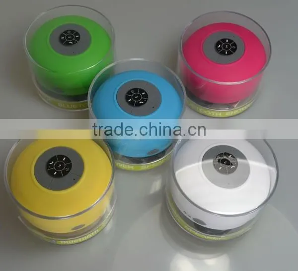 Silicone Rubber Sucker Bluetooth Speaker With Waterproof Pool Trumpet photo-2