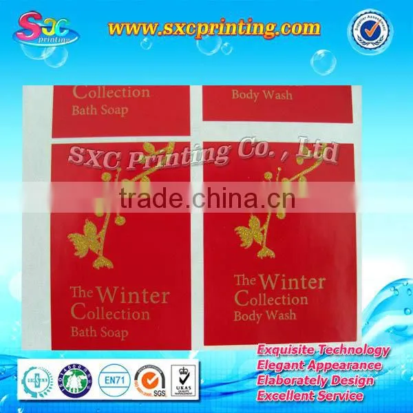 Factory Direct Supply Red Sticker Paper Label , Custom Logo Labels , Red Label photo-3
