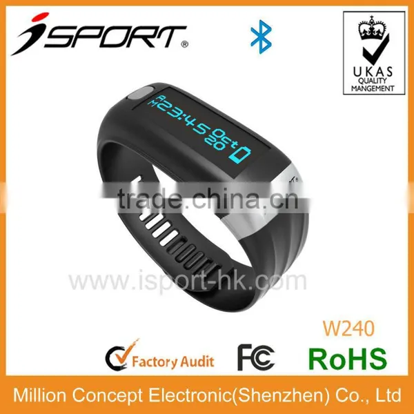 Bluetooth Smart Sports Tracker Wristband Watch Track Sports and Sleep IOS and
