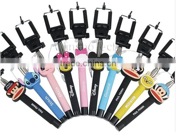 Cartoon Hello Kitty Aluminumalloy Selfie Sticks photo-2