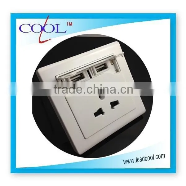 Universal Electric Extension Usb Wall Socket/usb Socket photo-2