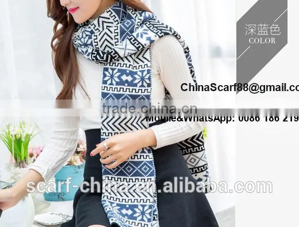 Wool Ethnic Scarf Wholesale photo-2