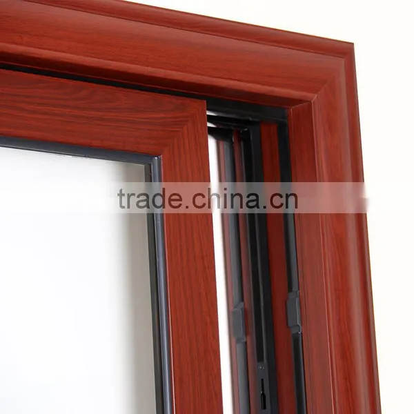 ROGENILAN 2 Tracks Room Safety Door Design With Grill photo-5