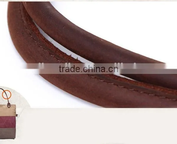 Hot Sale High Quality Fashion Cheap Standard Size Canvas Tote Bag Leather Handle GW835 photo-6