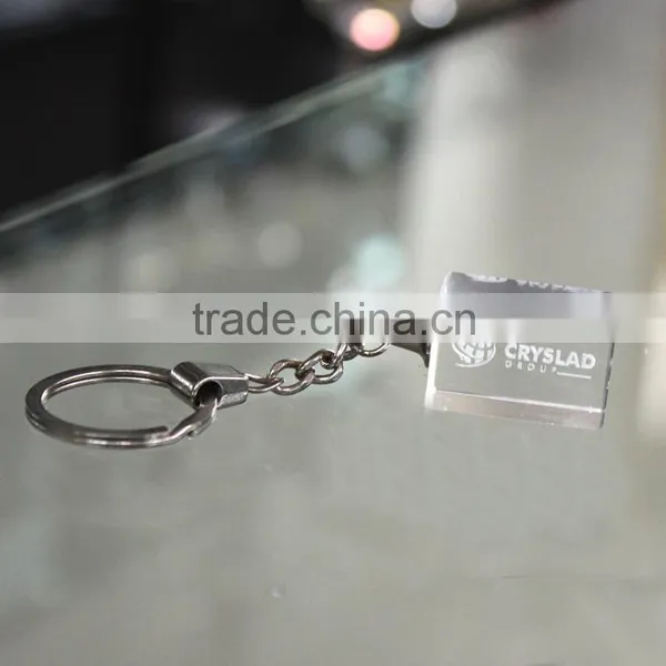 3d Mini Crystal Gift Glass Keychain photo-2