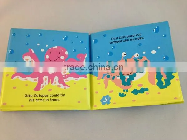 Eco-friendly Plastic Baby Bath Book, Plastic Flatable Book photo-4