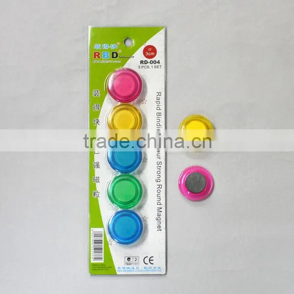 Hot Selling 57mm*57mm Colorful Round Magnet photo-2