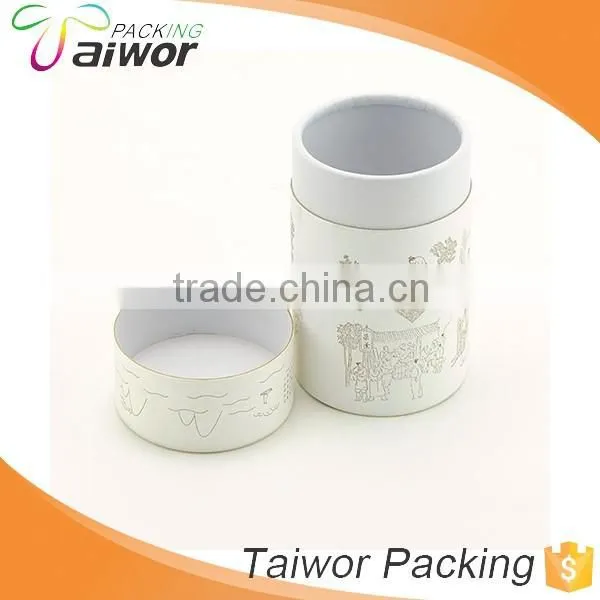 Custom Full Color Printing Cosmetics Packaging Paper Tube Box photo-4