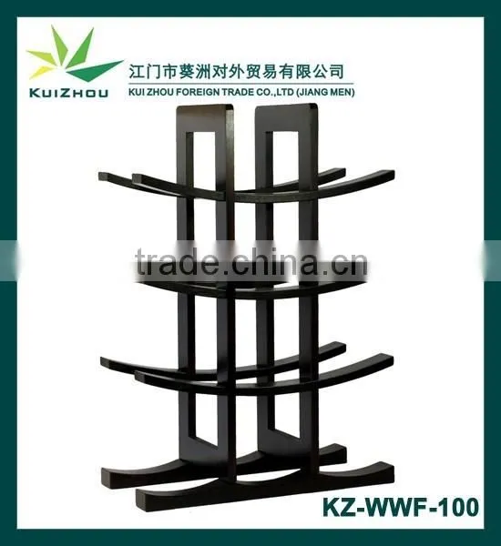 12-Bottle Bamboo Wine Rack photo-3