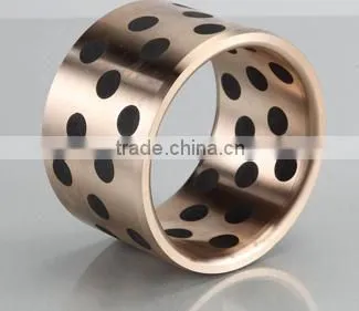 Customized Oilless Solid Lubricant Brass Bush photo-4