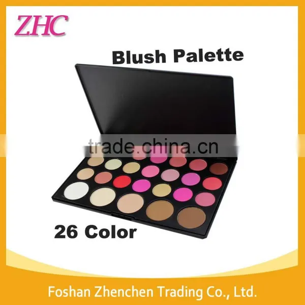 Wholesale Professional 26 Colors Makeup Blusher Blush Palette ,Foundation Pressed Powder Palette photo-3