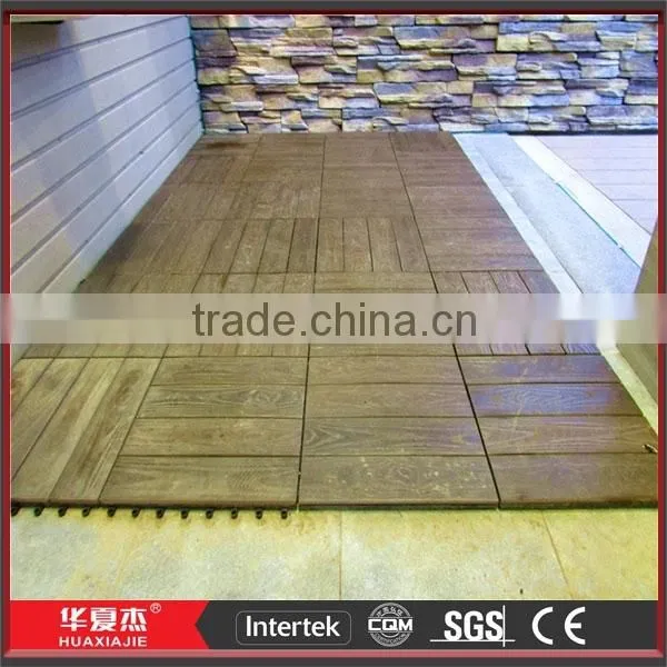 Decorative Wood Plastic Composite Decking Tiles photo-4