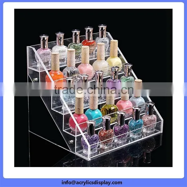 New Coming Useful Floor Acrylic Nail Polish Display Shelf photo-5