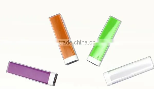 2016 Hotsale Mini Lipstick Power Bank 2600mah. photo-2