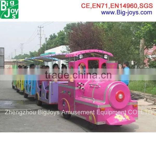 Hot Sale Amusement Park Train Rides for Sale, Battery Amusement Park Train Rides