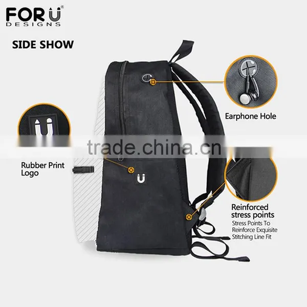 Softback Type Cute Animal Dog Printing High School Backpack for Teens photo-5