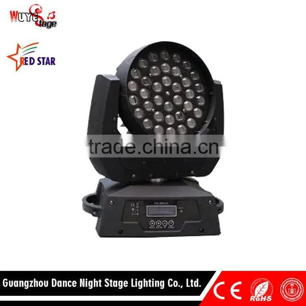 Promotional Hottest Rgbw Zoom 36x10w 4in1 Led Moving Head Wash Light photo-6