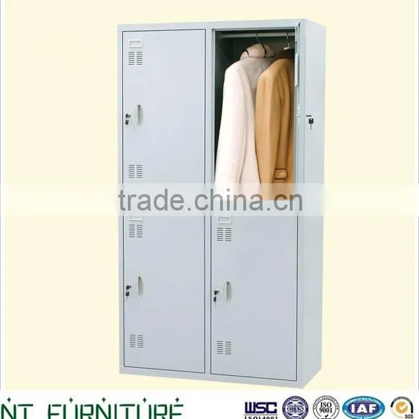 4 Doors Metal Clothes Locker With Adjustable Shelves From Metal Factory photo-4