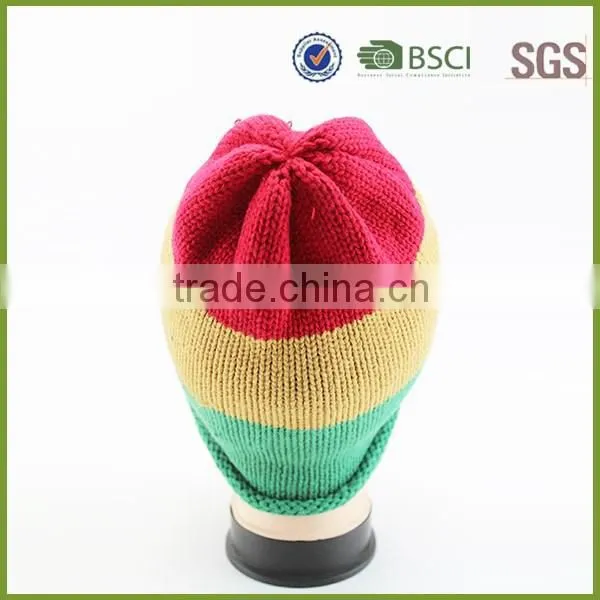 Colorful Girl Hats Blank Wholesale Knit Beanie photo-3