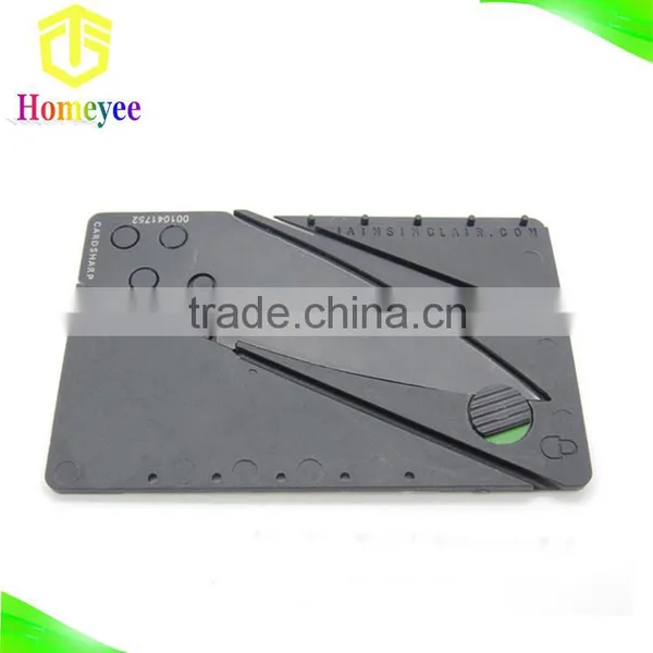 Climbing Camping Outdoor Tools Wallet Card Package Credit Card Knife photo-2