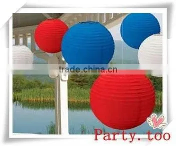 Chinese Round Paper Lantern for Christmas Decoration photo-2