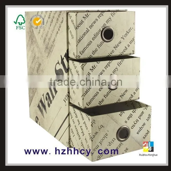 Custom High Quality Decoration Office Supplier Paper Waste Container photo-3
