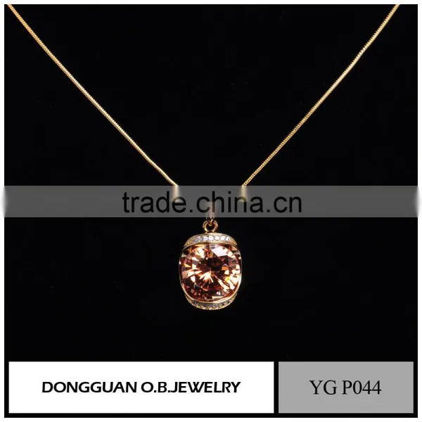 High Quality Pink Zircon Necklace /Silver Necklace/Necklace Women Wholesale photo-4