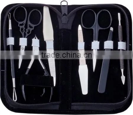 Cutom Made Leather Box With Beauty Instruments photo-2