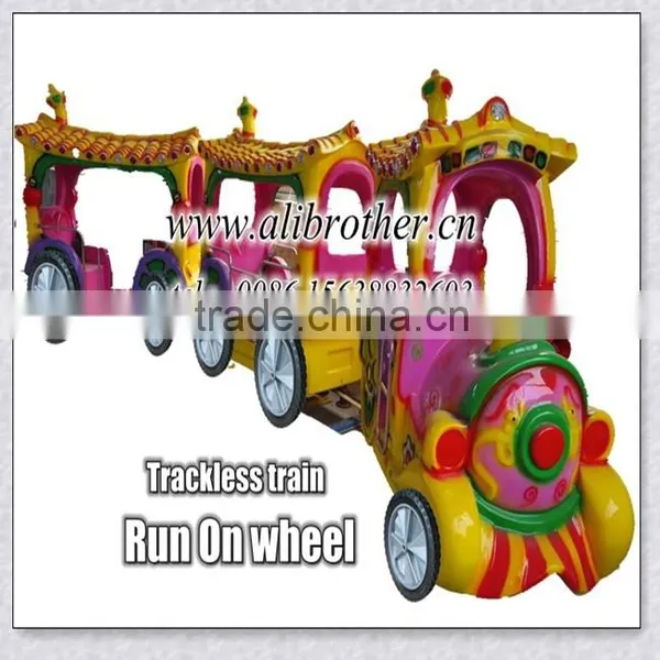 [Ali Brothers]cartoon Thomas Train Trackless Train photo-2