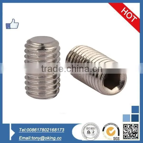 Hexagon Socket Set Screws With Flat Point DIN913 photo-5