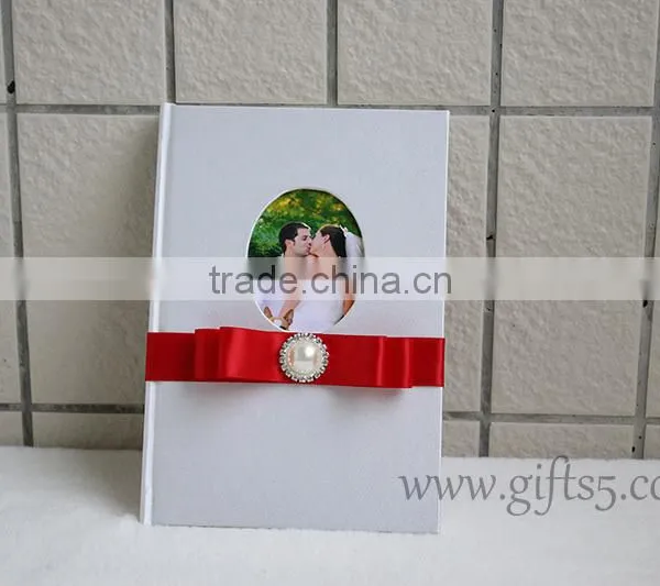 Hardcover Custom Wedding Guest Book photo-4