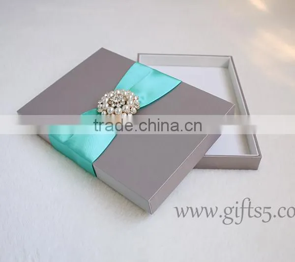 Elegant Silk Boxes for Invitations Wholesale photo-4