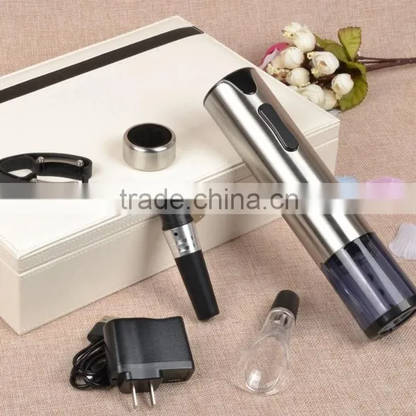 High Quality Electric Wine Bottle Opener Corkscrew for Japan photo-3