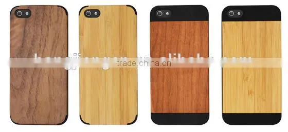 MOBILE PHONE CASE CUSTOMIZED in Natural Solid Wood Finish photo-3