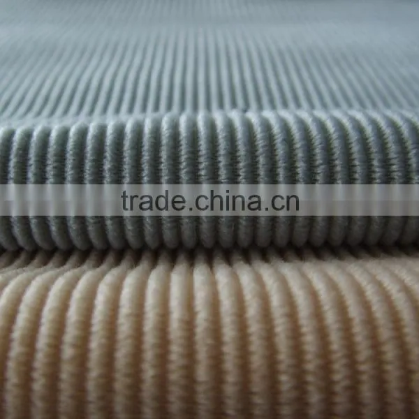 100% Polyester Tricot Corduroy