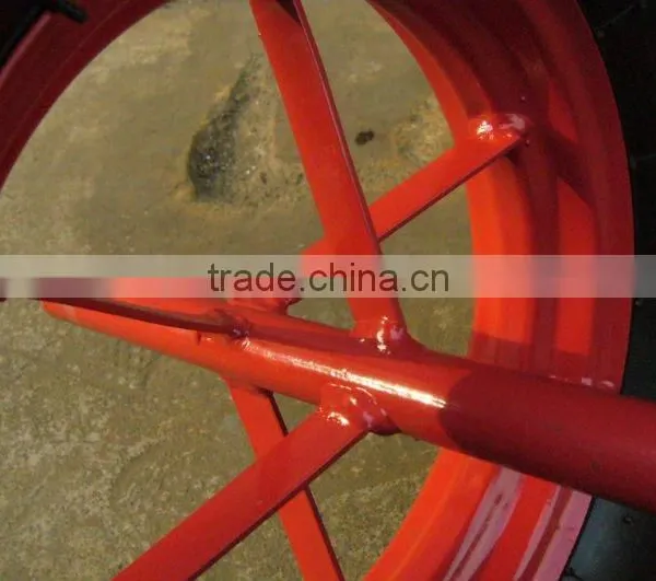 3.00-8 Wheel / 3.00-8 Rubber Wheel With Red Rim and 13x3 Wheel photo-6