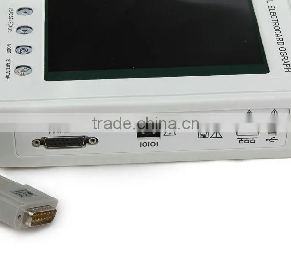 Digital 3-channel Color Electrocardiograph ECG EKG Machine With Low Price photo-4